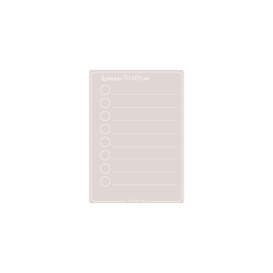 Magnetiske To-Do Liste i Dusty Rose