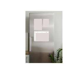 Magnetiske Madplan i Dusty Rose