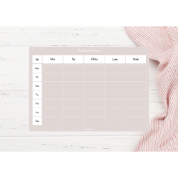 Den Ultimative Organiseringspakke i Dusty Rose