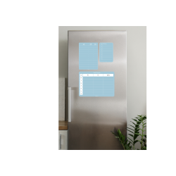 Magnetiske To-Do Liste in Pale Blue