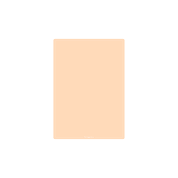 Magnetiske Memo Pad i Pale Peach