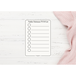 Magnetiske To-Do Liste in Snow White