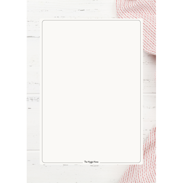 Magnetic Memo Pad in Snow White