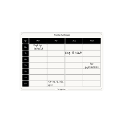 Magnetiske Ugeplan i Snow White