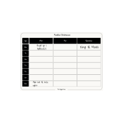 Magnetiske Ugeplan i Snow White